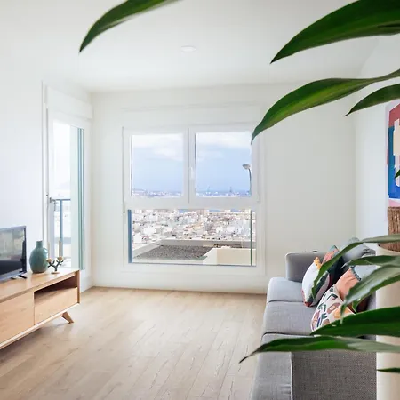 Abora Views, With Terrace, Office And Free Parking For Temporary Apartment